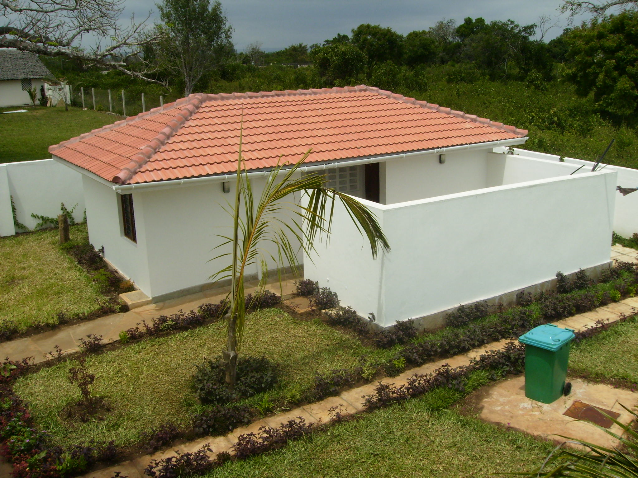 The staff house