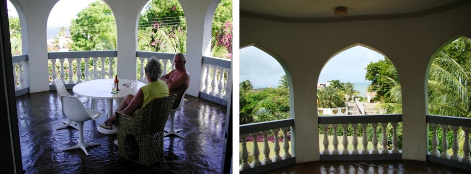 Terrasse upstairs