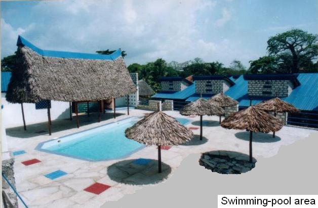 The swimming pool