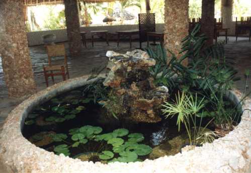 Well inside of the Restaurant