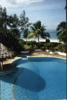 View at the beach, from the big house