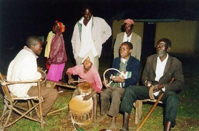 Night Drummers at work. 